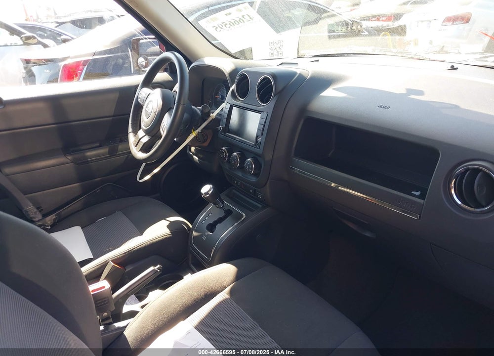 2017 JEEP PATRIOT VIN: 1C4NJPFB3HD102854
