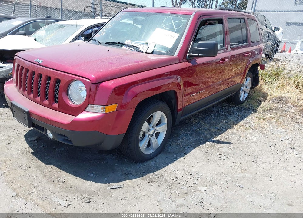 2017 JEEP PATRIOT VIN: 1C4NJPFB3HD102854