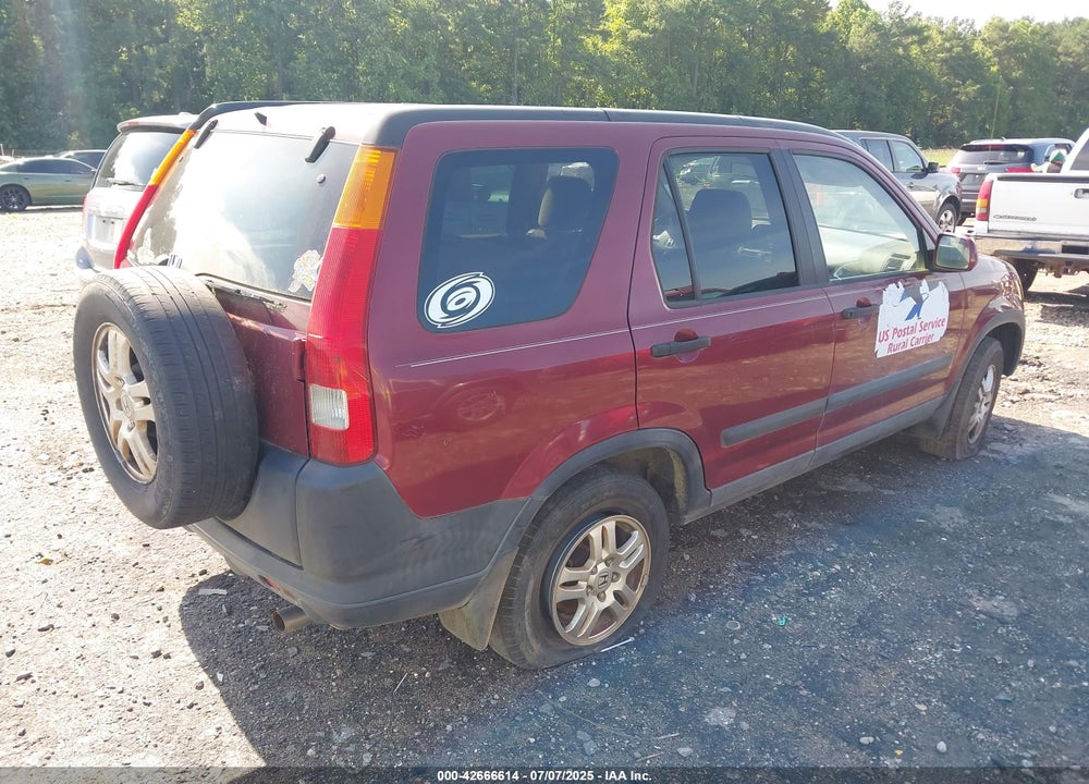 2004 HONDA CR-V EX VIN: SHSRD78864U213579