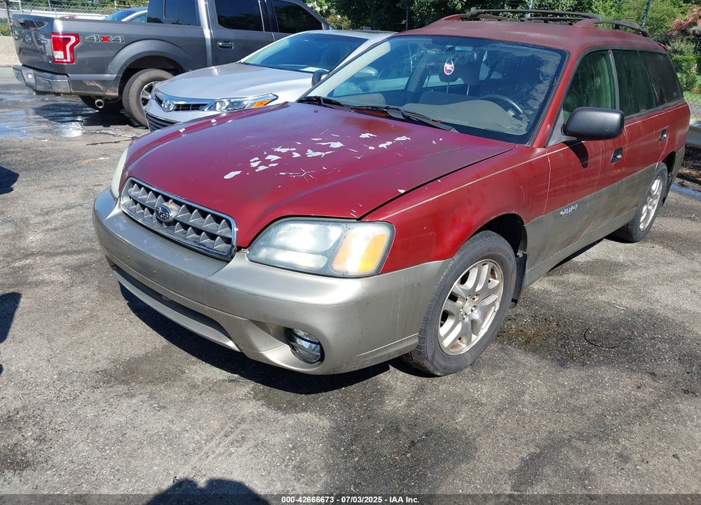 2004 SUBARU OUTBACK VIN: 4S3BH675X47631020