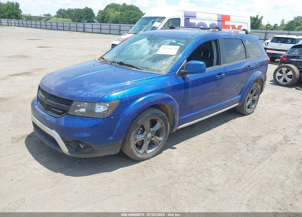2015 DODGE JOURNEY CROSSROAD VIN: 3C4PDDGG3FT725634