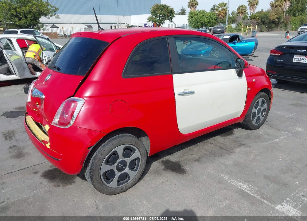 2013 FIAT 500 VIN: 3C3CFFAR7DT673716
