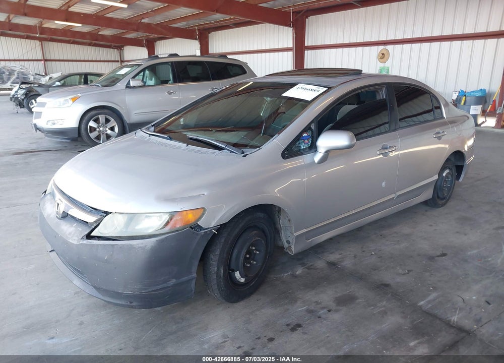 2007 HONDA CIVIC EX VIN: 1HGFA16877L125534