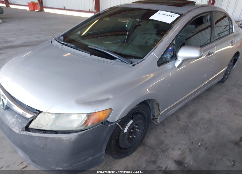 2007 HONDA CIVIC EX VIN: 1HGFA16877L125534