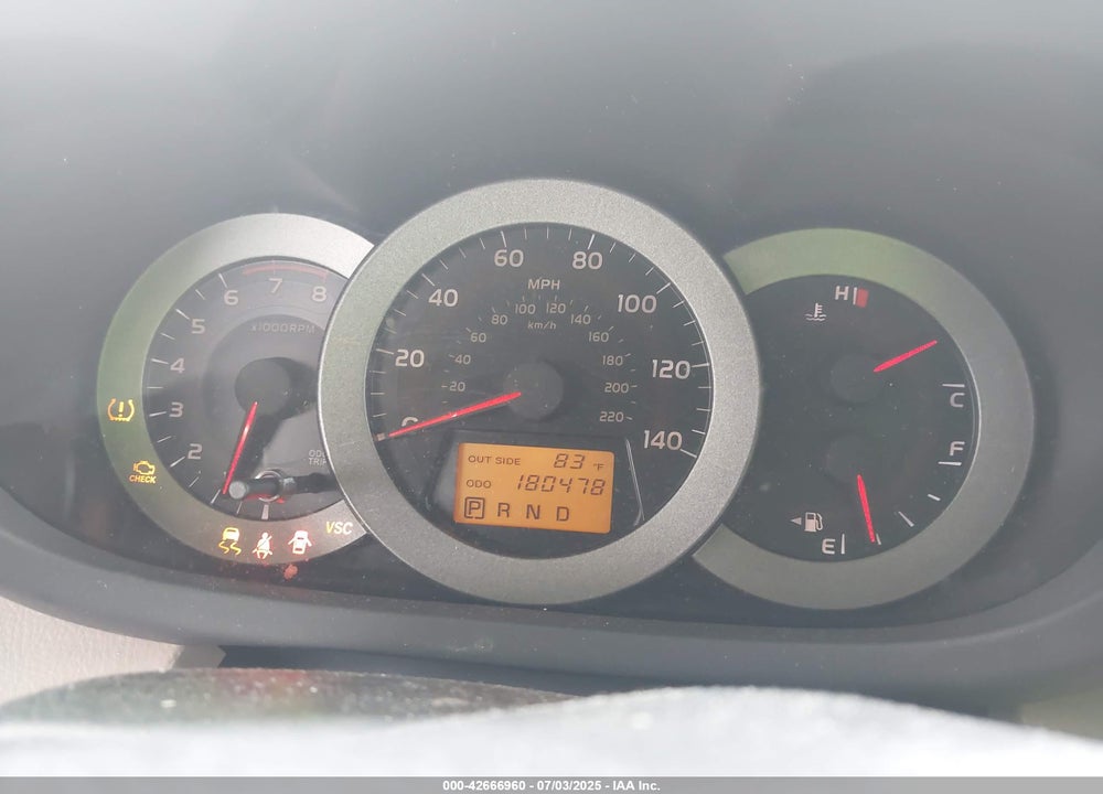 2007 TOYOTA RAV4 VIN: JTMZD33V176030099