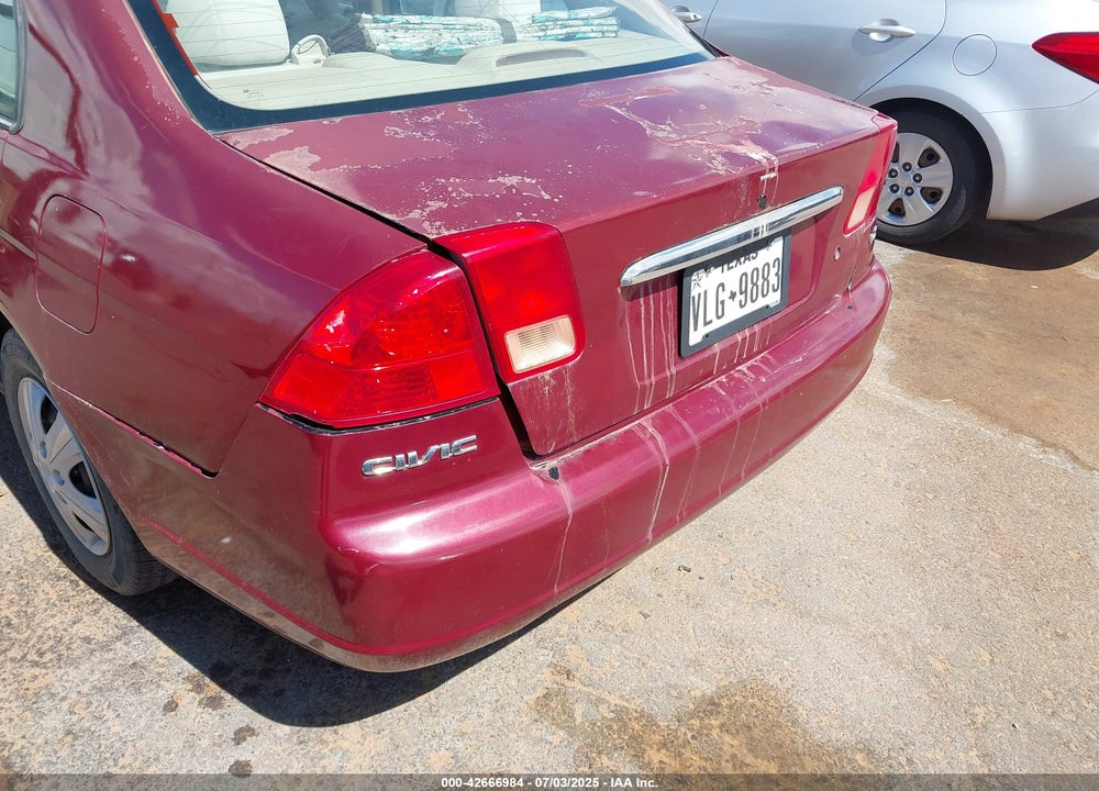 2003 HONDA CIVIC LX VIN: 1HGES16583L002544