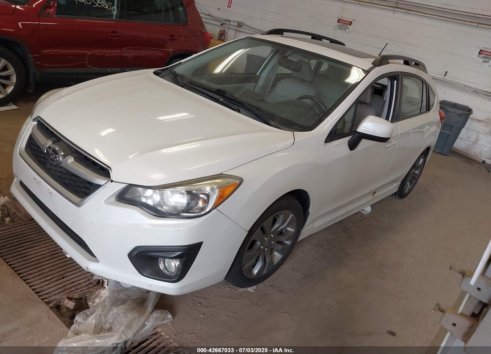 2013 SUBARU IMPREZA VIN: JF1GPAU62D2895442
