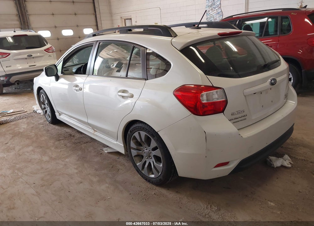 2013 SUBARU IMPREZA VIN: JF1GPAU62D2895442