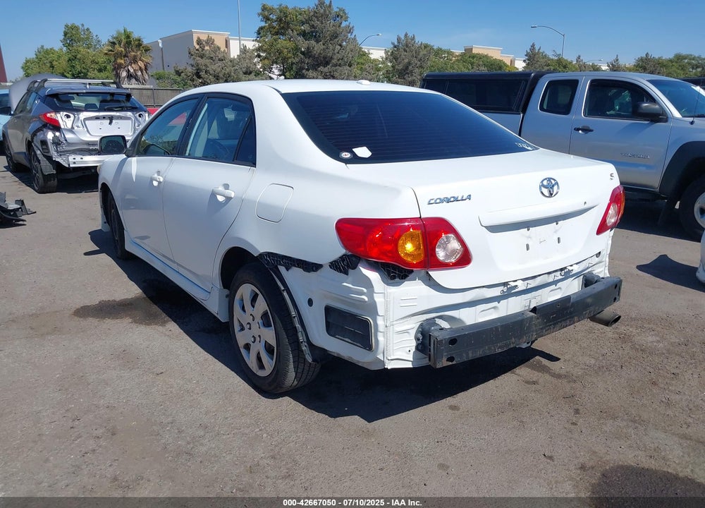 2009 TOYOTA COROLLA VIN: 1NXBU40E99Z054768