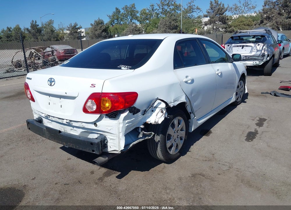 2009 TOYOTA COROLLA VIN: 1NXBU40E99Z054768
