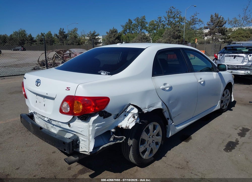 2009 TOYOTA COROLLA VIN: 1NXBU40E99Z054768