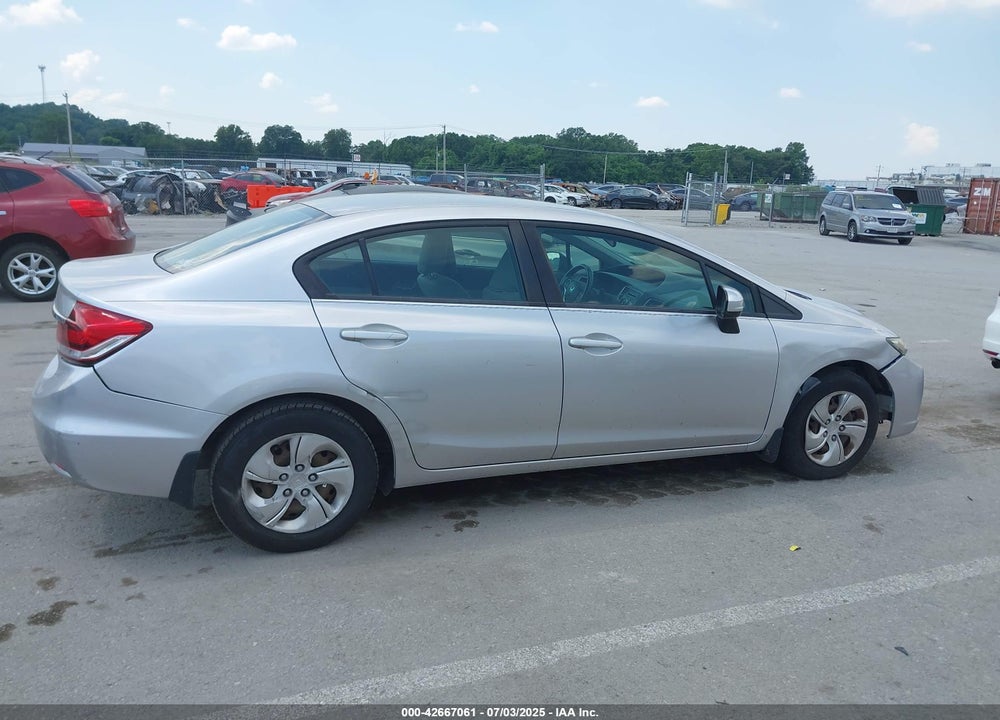 2015 HONDA CIVIC VIN: 19XFB2F5XFE007881
