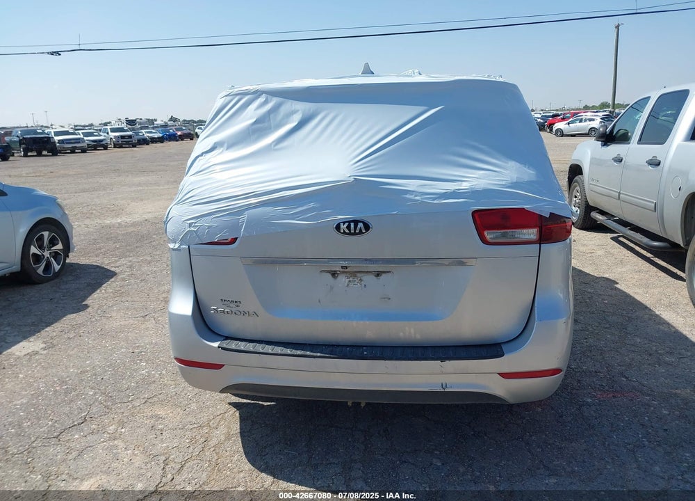 2017 KIA SEDONA L VIN: KNDMA5C15H6258913