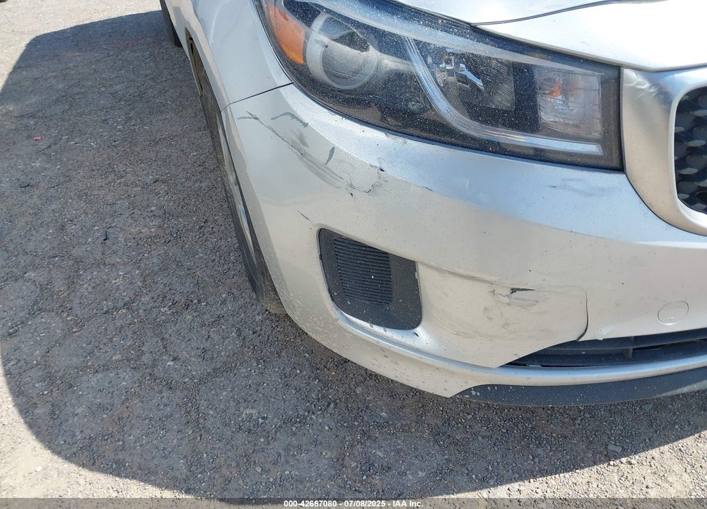 2017 KIA SEDONA L VIN: KNDMA5C15H6258913