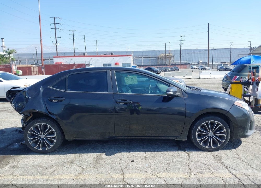 2015 TOYOTA COROLLA VIN: 5YFBURHE8FP231681