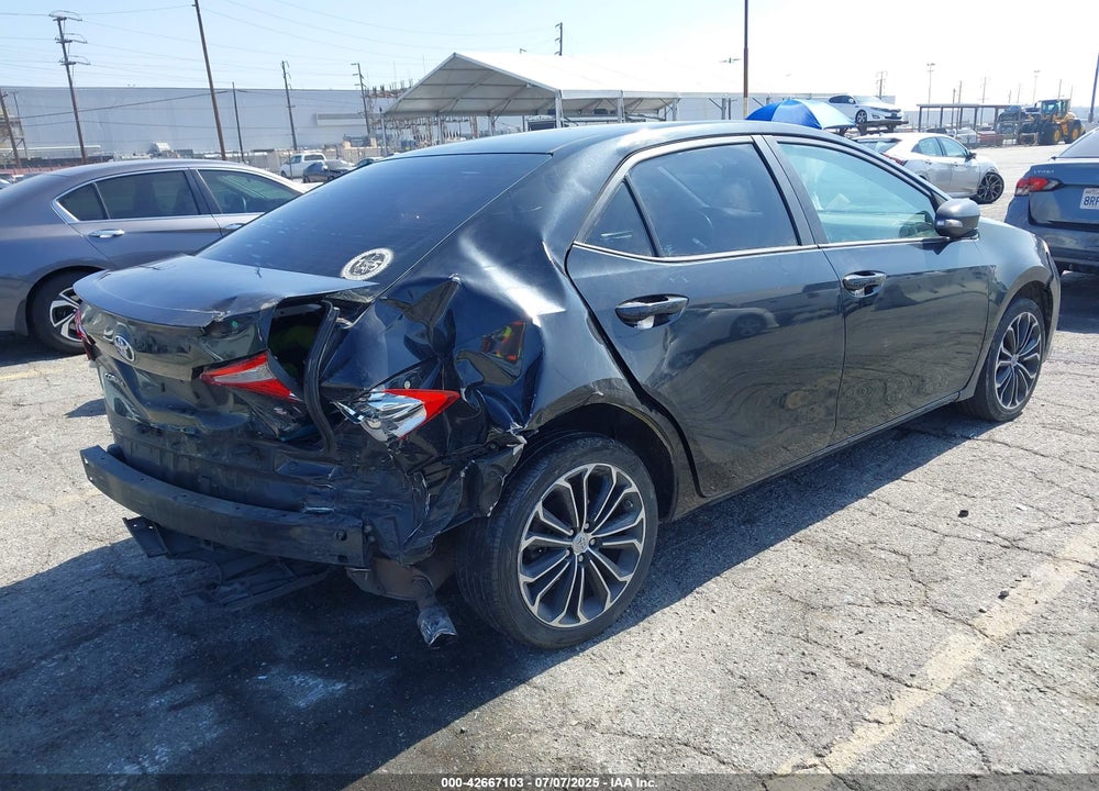 2015 TOYOTA COROLLA VIN: 5YFBURHE8FP231681
