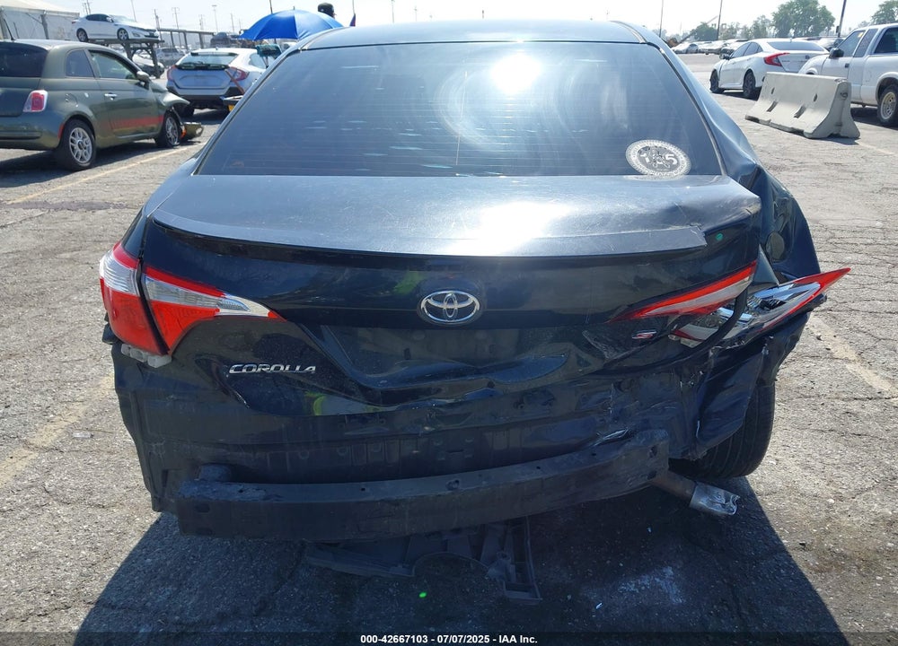 2015 TOYOTA COROLLA VIN: 5YFBURHE8FP231681