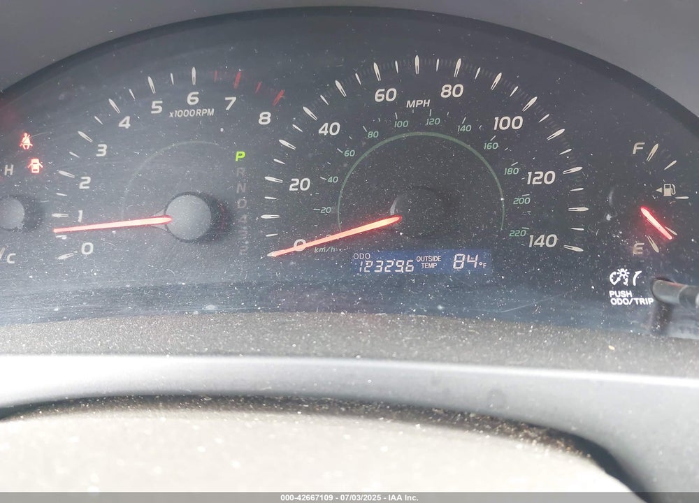 2008 TOYOTA CAMRY LE VIN: 4T1BE46K28U778021