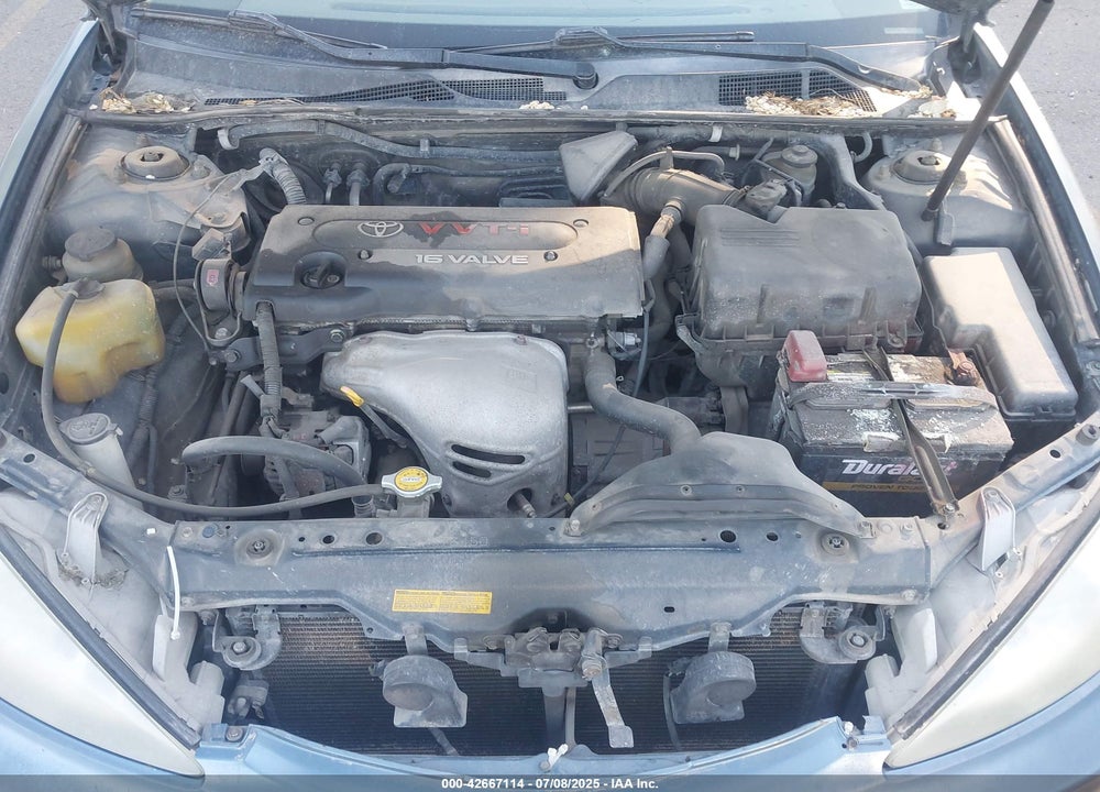 2002 TOYOTA CAMRY VIN: JTDBE32KX20034900