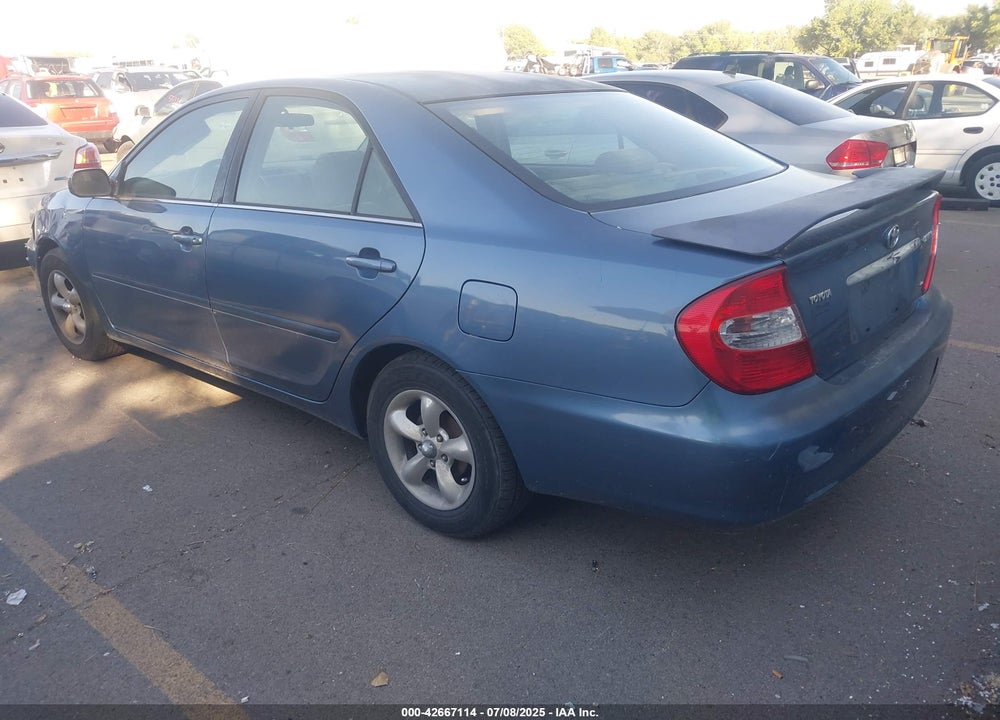 2002 TOYOTA CAMRY VIN: JTDBE32KX20034900