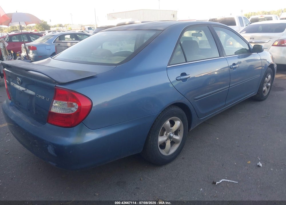 2002 TOYOTA CAMRY VIN: JTDBE32KX20034900
