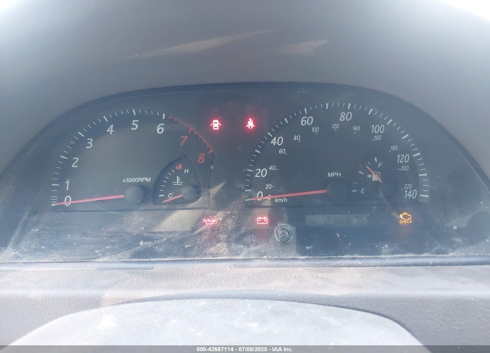 2002 TOYOTA CAMRY VIN: JTDBE32KX20034900