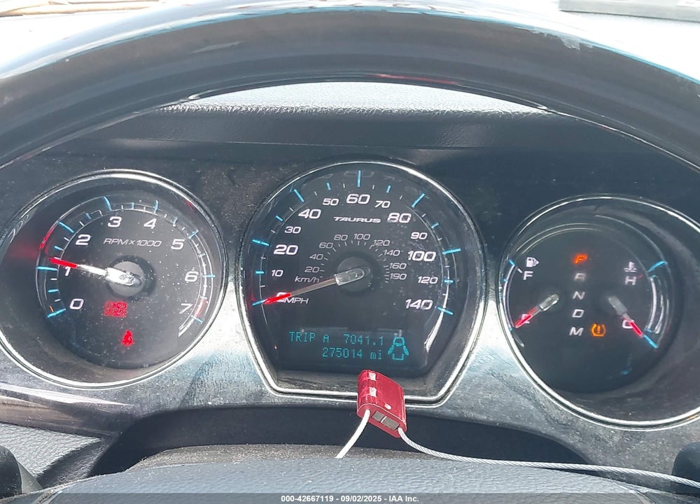 2012 FORD TAURUS VIN: 1FAHP2JW0CG135915