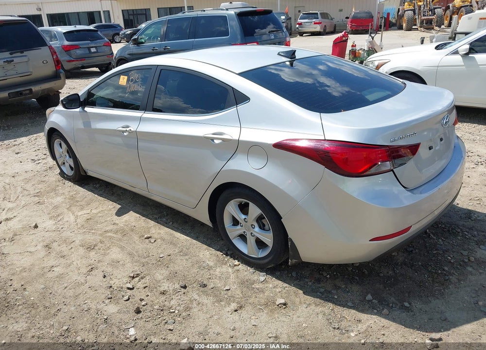 2016 HYUNDAI ELANTRA VIN: 5NPDH4AE9GH730482
