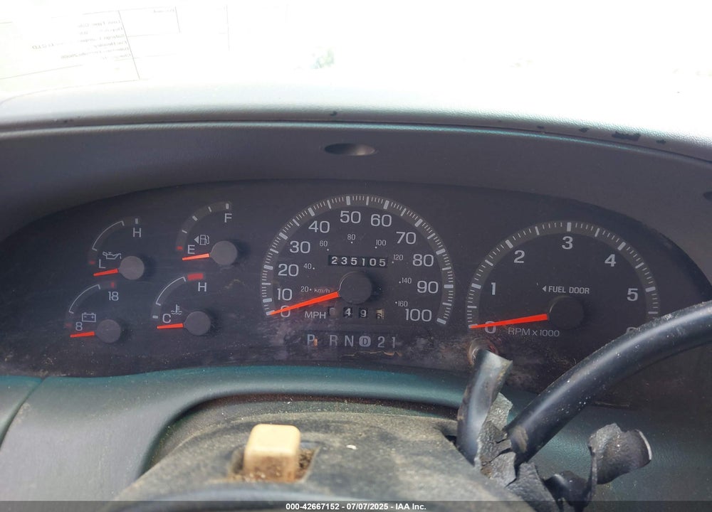 1997 FORD F-150 VIN: 1FTEF18L8VLB04525