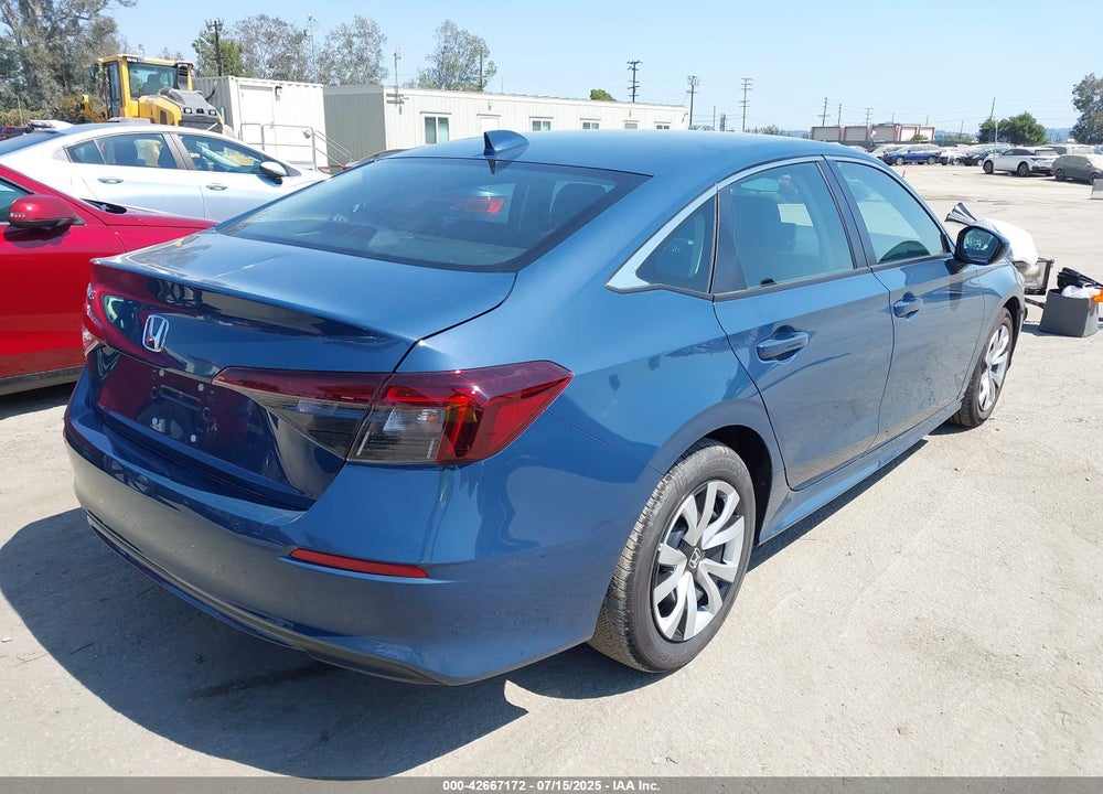 2025 HONDA CIVIC LX VIN: 2HGFE2F29SH581594