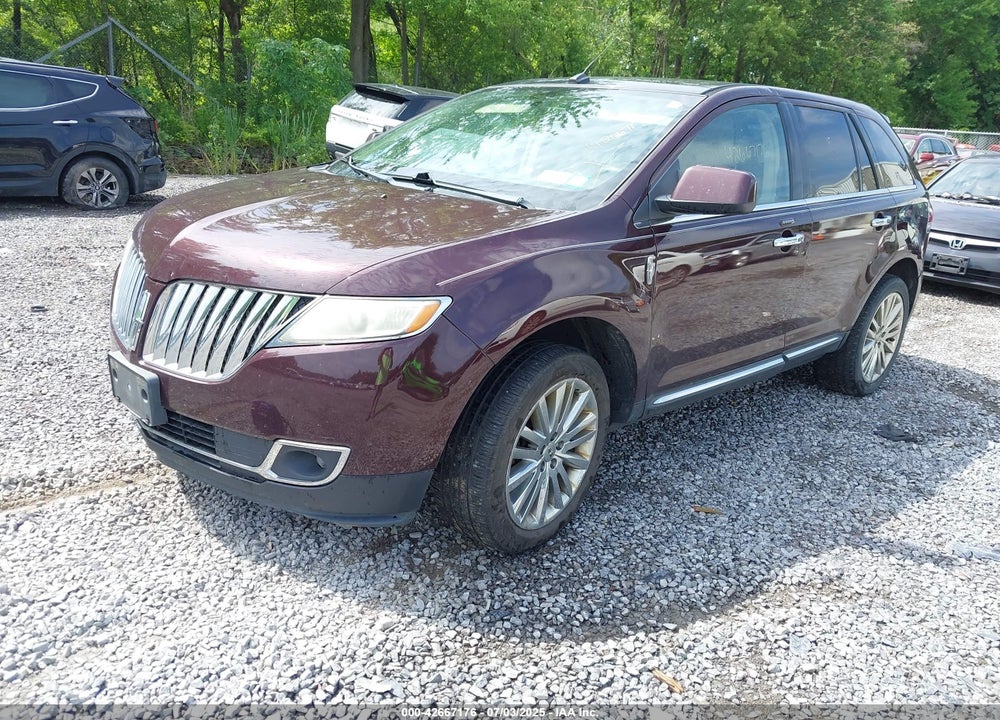 2011 LINCOLN MKX VIN: 2LMDJ8JK2BBJ16346