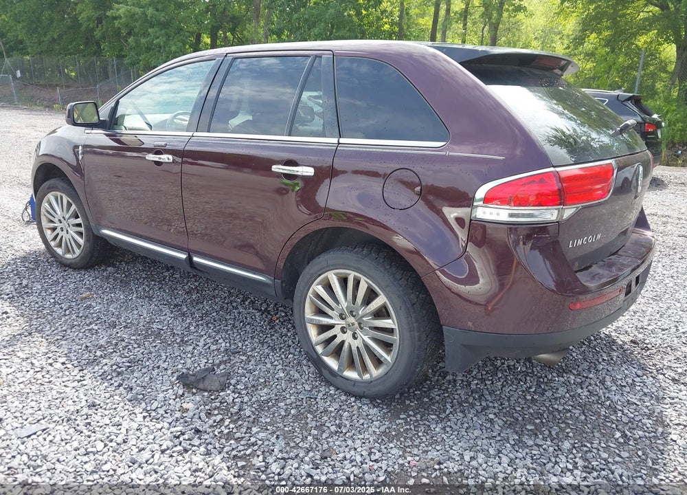 2011 LINCOLN MKX VIN: 2LMDJ8JK2BBJ16346