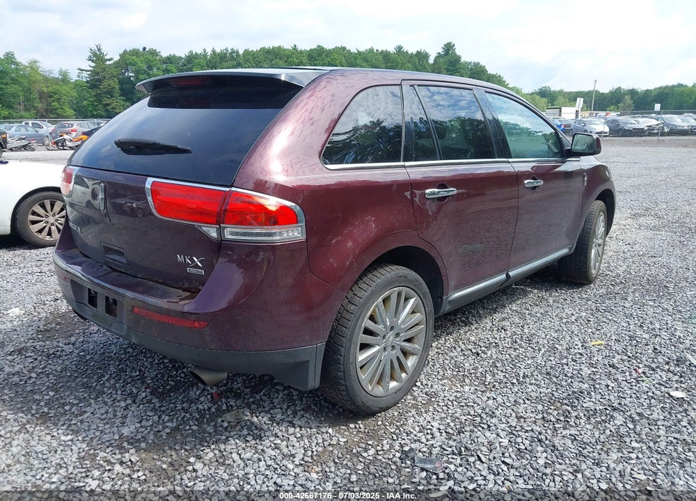2011 LINCOLN MKX VIN: 2LMDJ8JK2BBJ16346