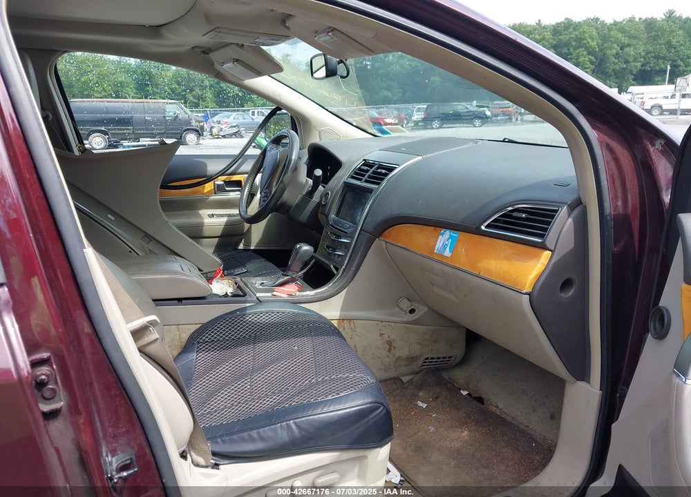 2011 LINCOLN MKX VIN: 2LMDJ8JK2BBJ16346