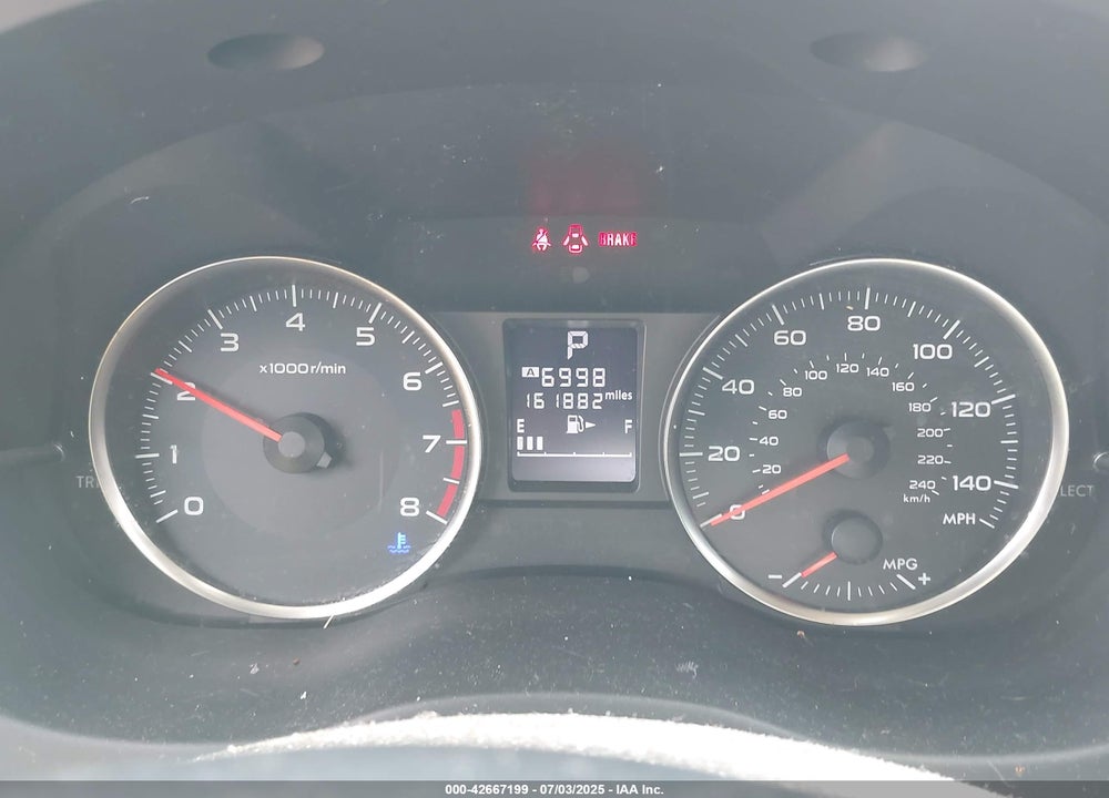 2013 SUBARU XV CROSSTREK VIN: JF2GPAKC6D2874100