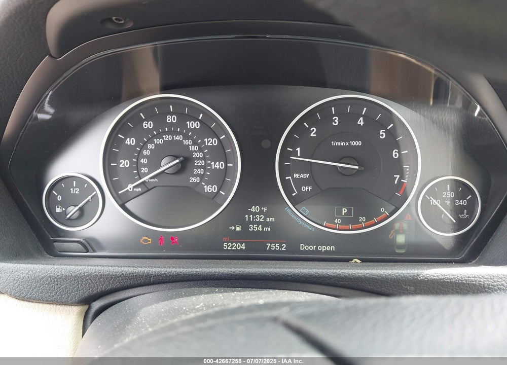2014 BMW 328I VIN: WBA3B5C51EP652634