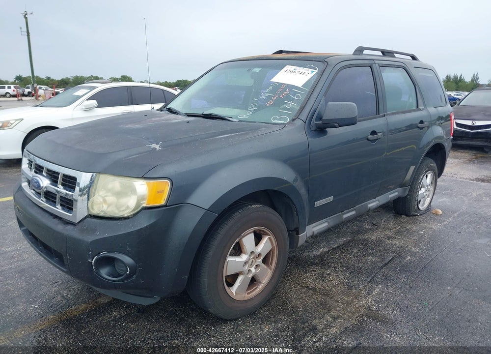 2008 FORD ESCAPE VIN: 1FMCU02Z48KB14611