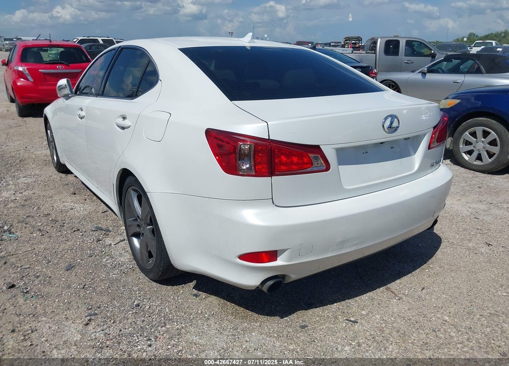 2012 LEXUS IS250 VIN: JTHBF5C21C5181651