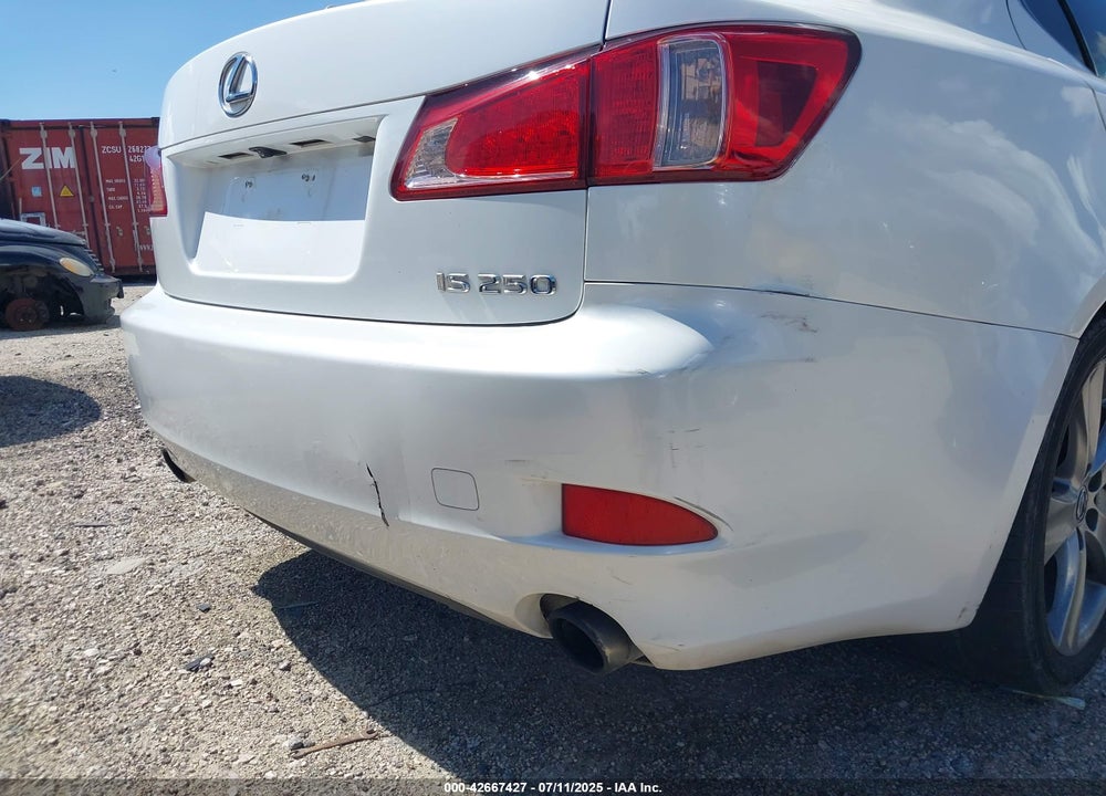 2012 LEXUS IS250 VIN: JTHBF5C21C5181651