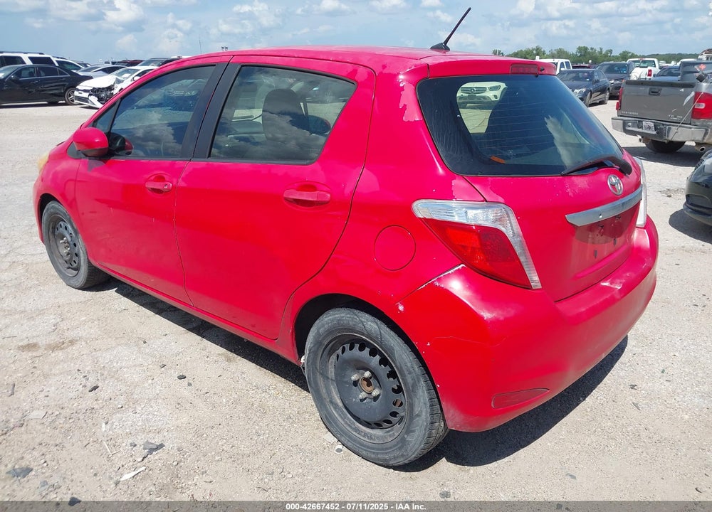 2012 TOYOTA YARIS L VIN: JTDKTUD36CD529915