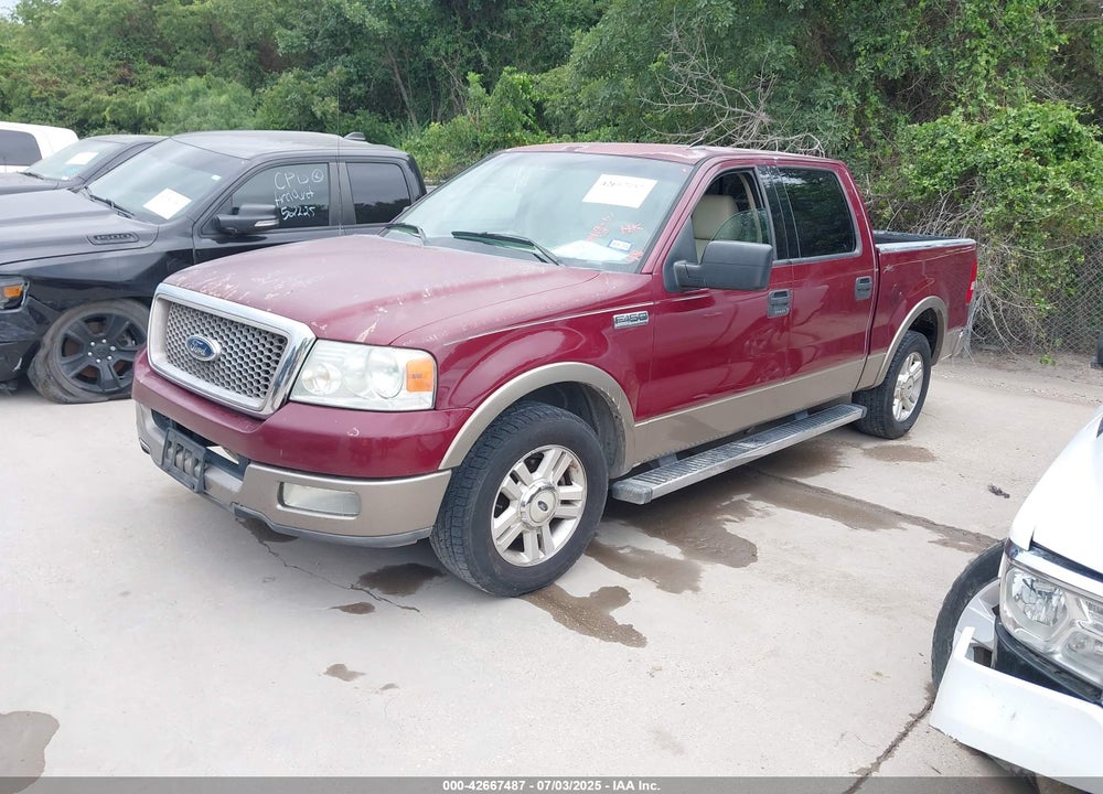 2004 FORD F-150 VIN: 1FTPW12584KC76710