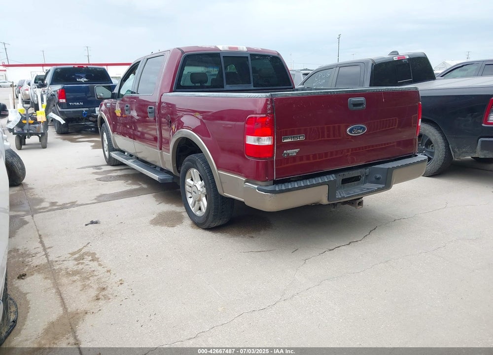 2004 FORD F-150 VIN: 1FTPW12584KC76710