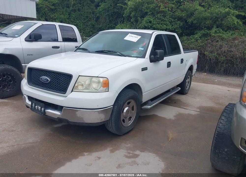 2005 FORD F-150 LARIAT/XLT VIN: 1FTPW12565FB05500