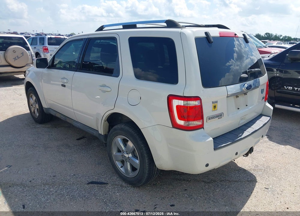2012 FORD ESCAPE VIN: 1FMCU0EG7CKC00837