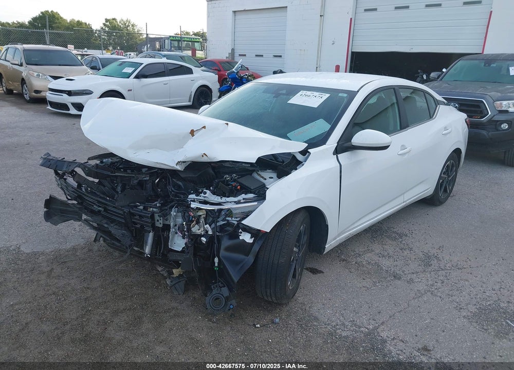 2025 NISSAN SENTRA VIN: 3N1AB8CVXSY209617
