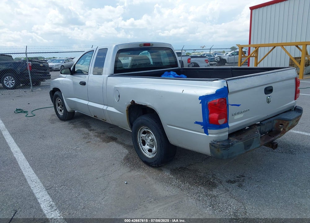 2007 DODGE DAKOTA VIN: 1D7HE22K97S211393
