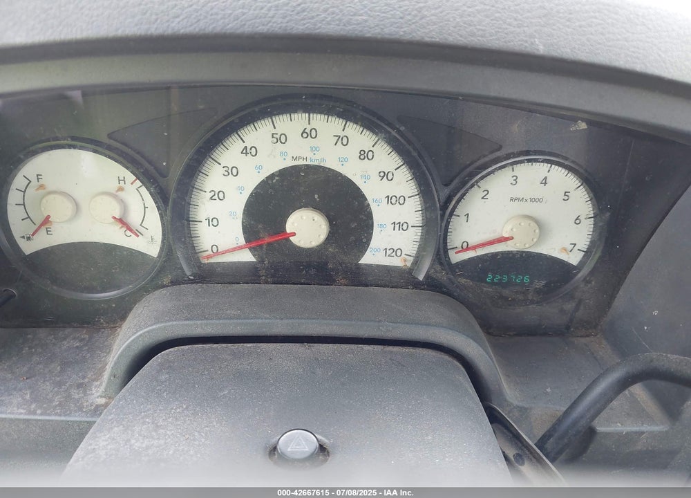 2007 DODGE DAKOTA VIN: 1D7HE22K97S211393
