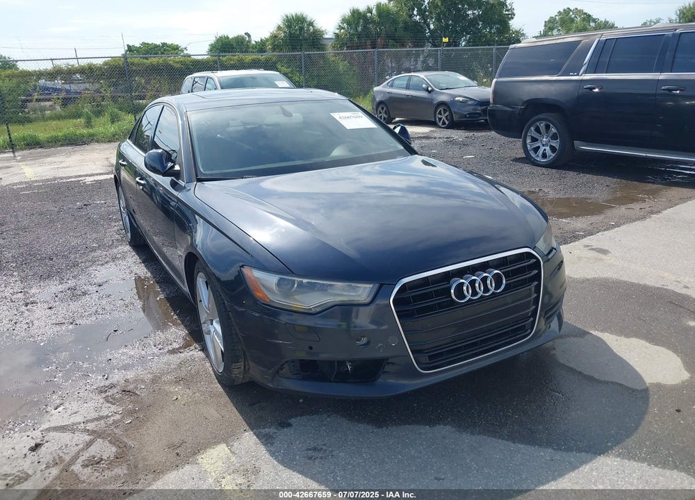 2014 AUDI A6 VIN: WAUDFAFC7EN052529