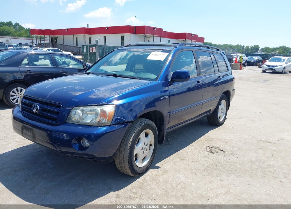 2005 TOYOTA HIGHLANDER LIMITED V6 VIN: JTEEP21A750068965