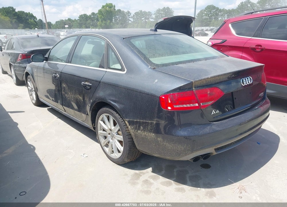 2012 AUDI A4 VIN: WAUFFAFL9CN013317